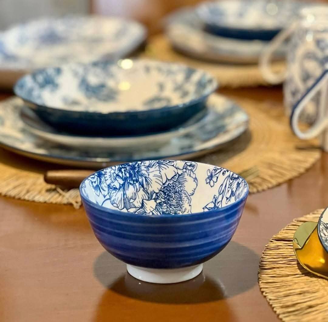 Gupan blue- porcelain dinner set
